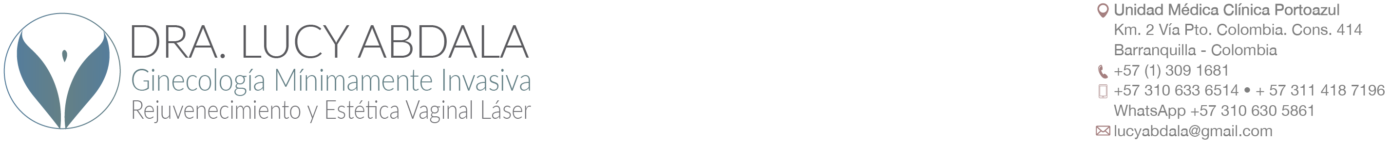 Logo Dra Lucy Abdala